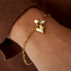ARMBAND - PEARLY HEART